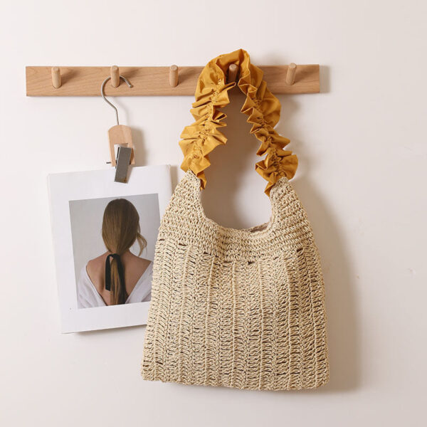 fungus-lace-straw-bag-new-fashion-solid-color-woven-bag-seaside-holiday-beach-bag-niche-shoulder-bag