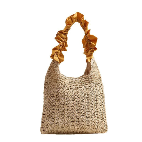 fungus-lace-straw-bag-new-fashion-solid-color-woven-bag-seaside-holiday-beach-bag-niche-shoulder-bag