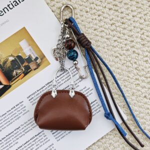 lumobag-autumn-winter-bag-accessories-high-end-aesthetic-mallet-bag-charm-creative-leather-shell-keychain-wholesale-direct
